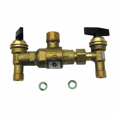3 VANNE DERIVATION A TROIS VOIES COMPATIBLE CHAUDIERE SAUNIER DUVAL 0020097214