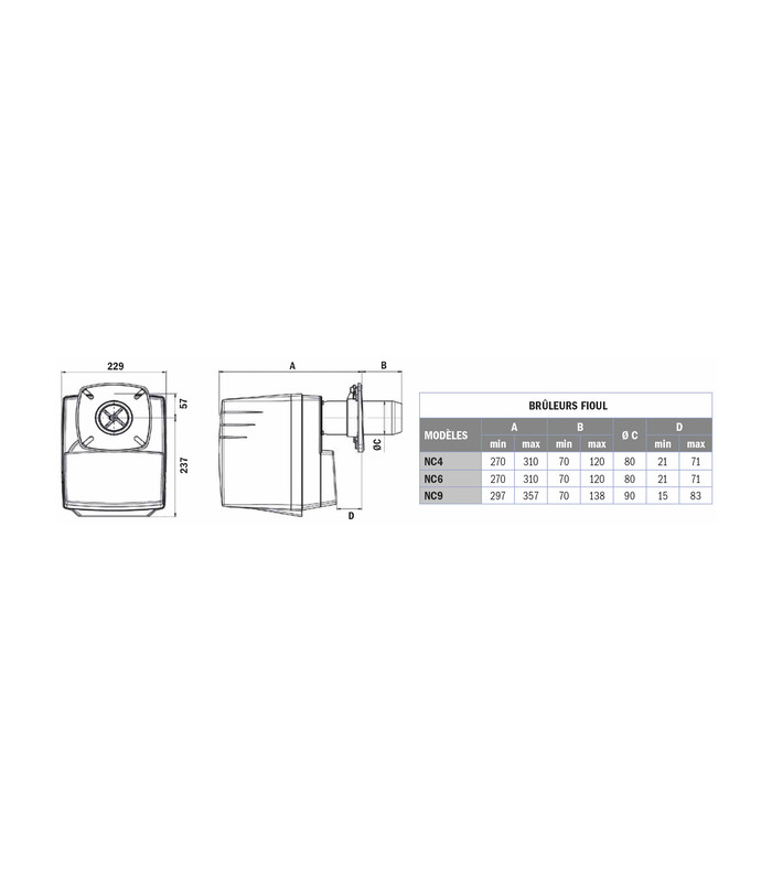3832014/CU CUENOD Thermcross Brûleur fioul NC4 H101A 20 à 30kW — free download