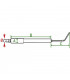 Électrode allumage NOXTRONIC - DIFF pour ELM Leblanc : BOA0056A30001