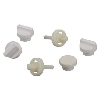 Ensemble boutons et axes blancs- UNICAL - 04482E