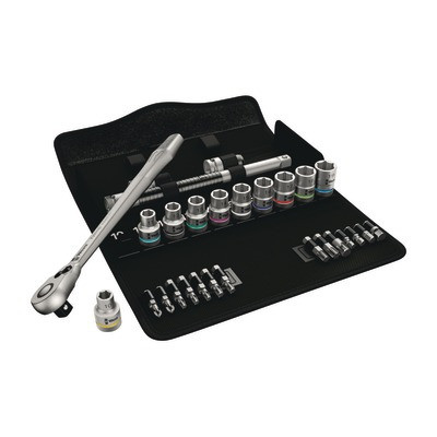Jeu cliquet Zyklop Metal avec levier d'i- WERA - 05004078001