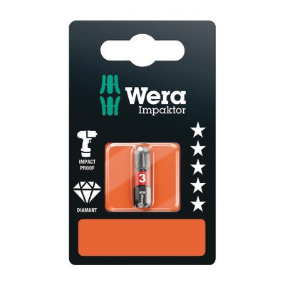 Embouts IMP DC SB Impaktor, PH 3 x 25 mm- WERA - 05073917001