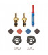Kit de rechange de vanne pour manomètres froid- TESTO - 0554 5570
