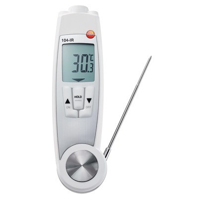Thermomètre infrarouge de pénétration repliable - 104-IR- TESTO - 0560 1040