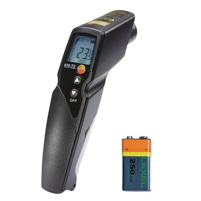 Thermomètre infrarouge, optique 12:1 - 830-T2- TESTO - 0560 8312