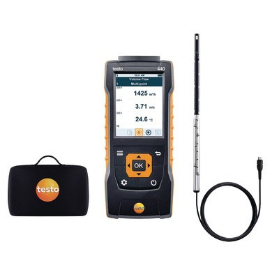 Kit anémomètre Testo 440 à fil chaud- TESTO - 0563 4400