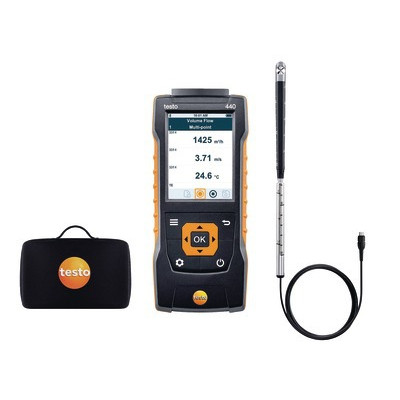 Kit anémomètre Testo 440 à hélice Ø16mm- TESTO - 0563 4401