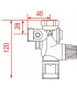Groupe de sécurité droit téflon - 46mm MF3/4" SFR WATTS- WATTS INDUSTRIES - 2252550