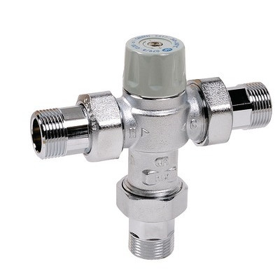 Mitigeur thermostatique laiton chromé MMM3/4" NF- DIFF - 100303