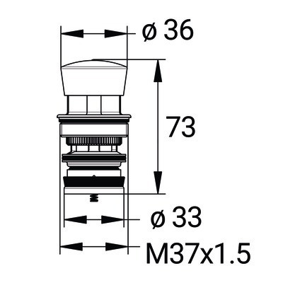 Tête p50 20 à 35 s- PRESTO - 1010