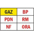 Électrovanne gaz M16 RM NF 500mb DN80 23- MADAS - CX09C 008