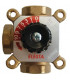 Vanne 3 voies à secteur taraudée en laiton F3/4"- E.R.E REGULATION - H3MG20-4