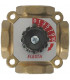 Vanne 4 voies à secteur taraudée en laiton F1"- E.R.E REGULATION - H4MG25-8
