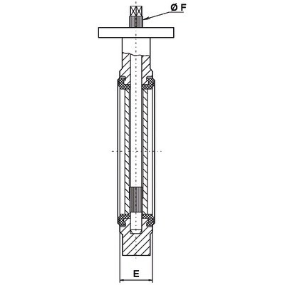 Robinet à papillon NF GAZ DN40- DIFF - 109706