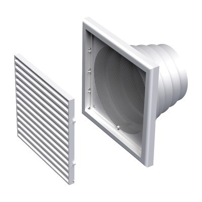 Grille extérieure carrée GPA- ALDES - 11001503