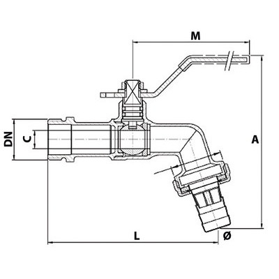 Robinet puisage BS- GENEBRE - 110136