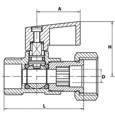 Robinet BS applications spécifiques MF1/- DIFF - 110144