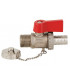 Robinet M1/2'' avec levier et bouchon F3- GENEBRE - 110149