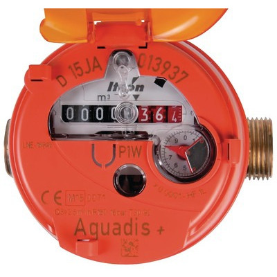 Compteur divisionnaire eau chaude AQUADI- ITRON - AQP15110WQBR160ET