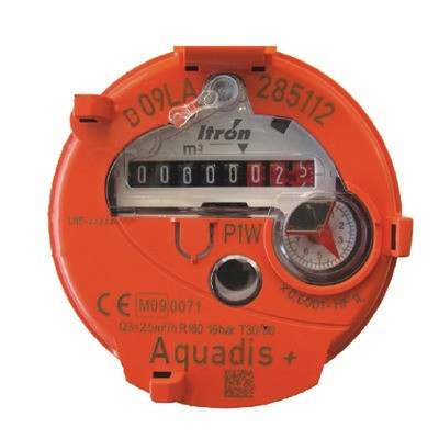 Compteur divisionnaire eau chaude AQUADI- ITRON - AQP15110WQBR160ET