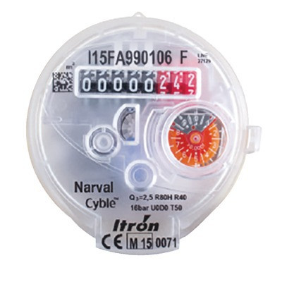 Compteur divisionnaire eau froide NARVAL- ITRON - 6UKB15Y110BR50LCBXN_FR