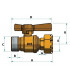 Robinet d'arrêt compteur droit MF 3/4"- DIFF - 110158