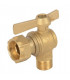 Robinet arrêt compteur équerre MF- DIFF - 110164