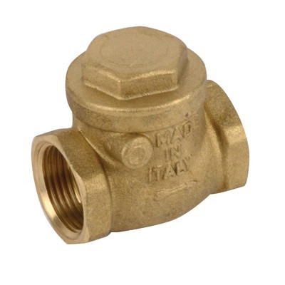 Clapet simple battant siège métal F1"- DIFF - 110252