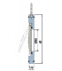 Clapet simple battant sandwich acier zin- SFERACO - 364050