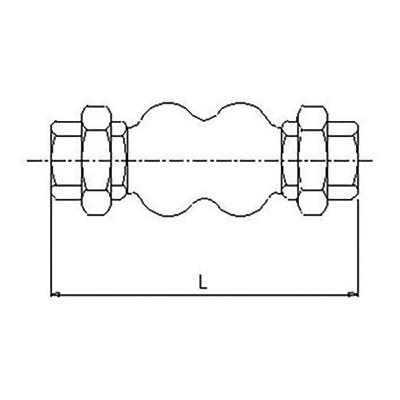 Compensateur dilatation F1"1/4- GENEBRE - 110285
