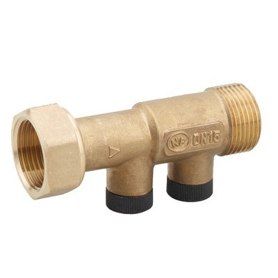 Clapet droit FT3/4"xM3/4" avec bouchon p- DIFF - 110299