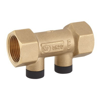 Clapet droit F3/4"xF3/4" avec bouchon pl- DIFF - 110305