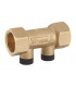 Clapet droit F1"1/2xF1"1/2 avec bouchon- DIFF - 110308