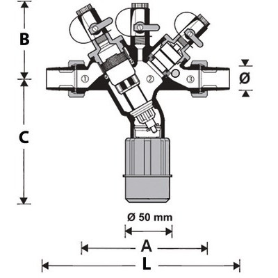 Disconnecteur contrôlable BA295 DN20- RESIDEO - BA295S-3/4A