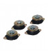 Lot de 4 plots anti-vibratiles - diamètre 60 mm et shore 45- ALDES - 11034380  - (X4)