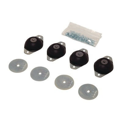 Lot de 4 amortisseurs pour caissons VEC 382/452- ALDES - 11034381  - (X4)