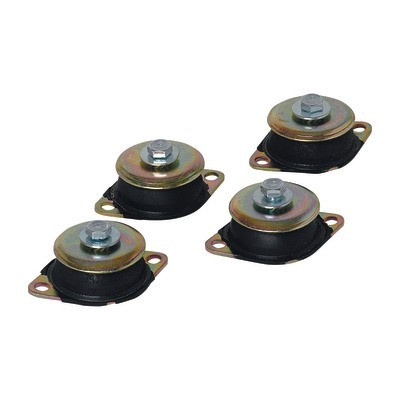 Lot de 4 plots anti-vibratiles - diamètre 40 mm et shore 60- ALDES - 11034386  - (X4)