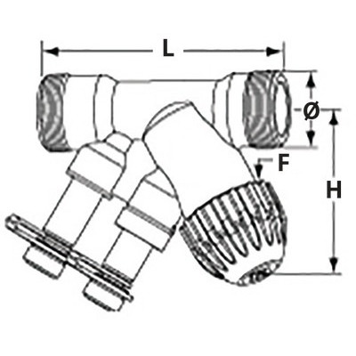 Vanne TBV-CM LF petit débit 1/2"- IMI - 52143-115