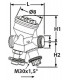 Vanne ta-compact p M1/2 DN10 débit : 21,- IMI - 52164-010