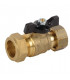 Vanne DN15 FT3/4" x olive Ø22- RBM - 31740540