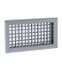 Grille double déflexion de soufflage en alu AC 102D fixation par clips- ALDES - 11050579