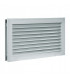 Grille de transfert simple déflexion en alu AC181 fixation par vis- ALDES - 11050692