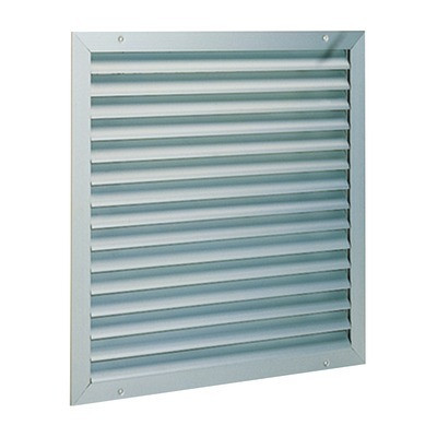 Grille extérieure murale en alu anodisé pour air neuf / vicié AWA 251- ALDES - 11052135