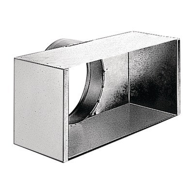 Plénum RT F0 avec piquage sur le dessus D125 pour diffuseur SF/AF704 150x150 mm- ALDES - 11053522