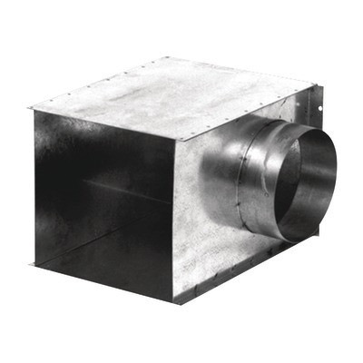 Plénum RE F0 avec piquage sur le côté D160 pour diffuseur SF/AF704 225x225 mm- ALDES - 11053613