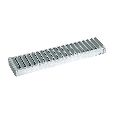 Registre à glissière droite galva H pour grille de conduit- ALDES - 11053756