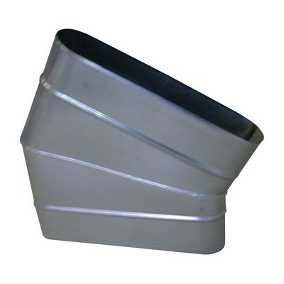 Coude horizontal 30° oblong galva CHO- ALDES - 11063207