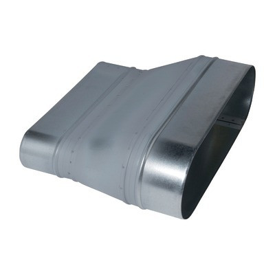 Réduction oblongue tangentielle sur plat galvanisé ROTP- L950 x H320/l645 x h265- ALDES - 11064295