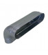 Coude vertical oblong galvanisé 90° CVO- ALDES - 11066319