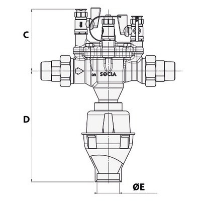 Disconnecteur contrôlable BA2860 M2"- SOCLA - 149B3885